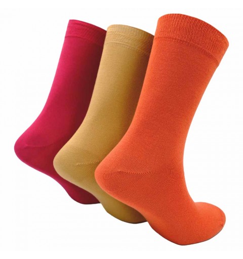 Trio Chaussettes Unies Bambou