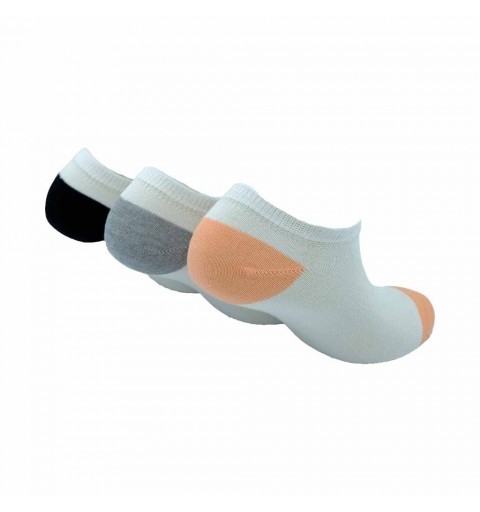 Trio socquettes Bambou femme