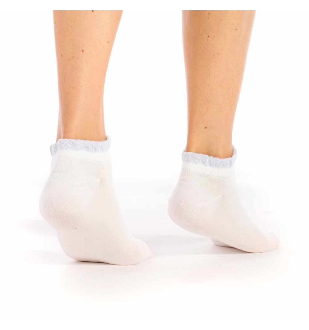 Dim Socquettes Homme Courtes Green Coton 100% Bio X2 - Confortables Et Écologiques