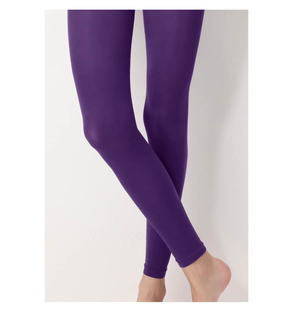 Romartex Collants Opaques Microfibre 70 Deniers Fille 9-10 Ans - Violet Confortable Et Doux