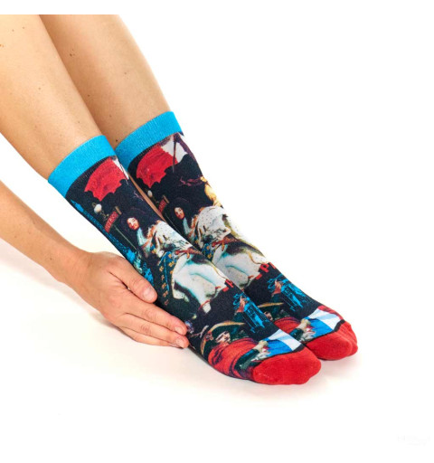 Chaussettes France - Ruban...