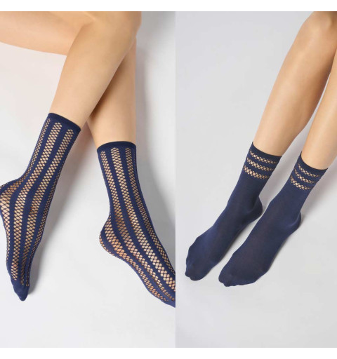 2 paires chaussettes Oroblu...