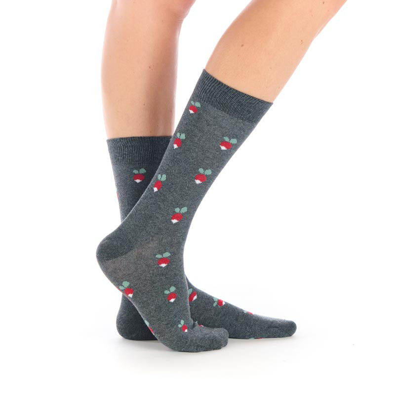 Chaussette radis marque Pom de Pin Chaussette radis marque Pom de Pin