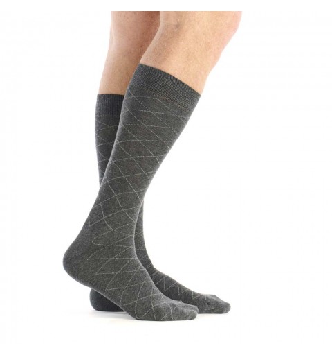 chaussette homme croisillons marque Pom de Pin