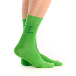 chaussette vert pomme Marque Pom De Pin