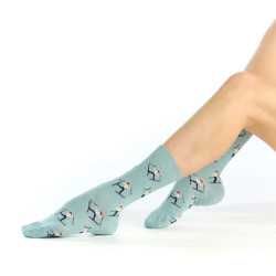 Chaussette Skieurs marque Pom de pin