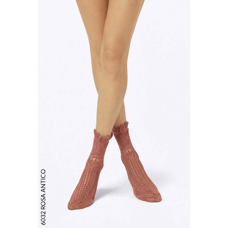 Mi-chaussettes Porto Pierre Mantoux 100 deniers.