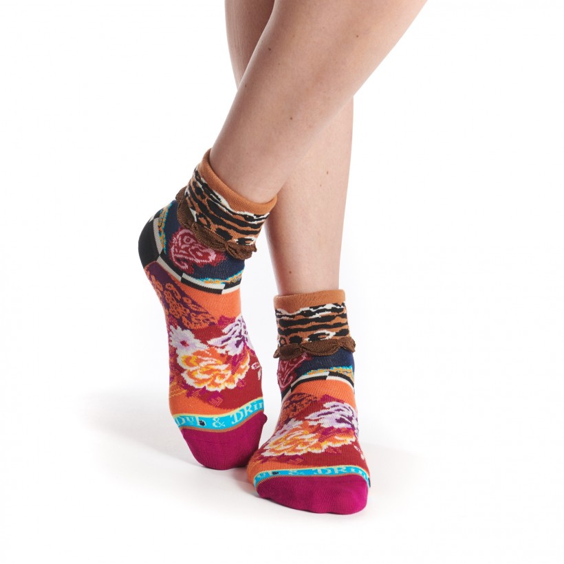 Chaussette revers Peony marque Dub & drino Chaussette revers Peony marque Dub & drino
