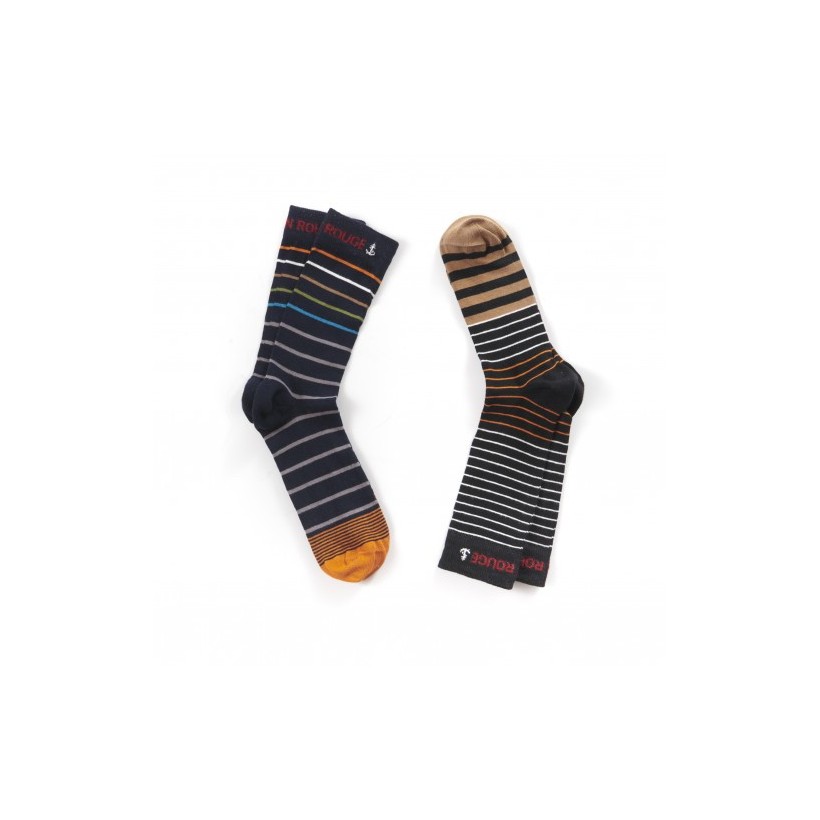 deux chaussettes ruban rouhe deux chaussettes ruban rouhe