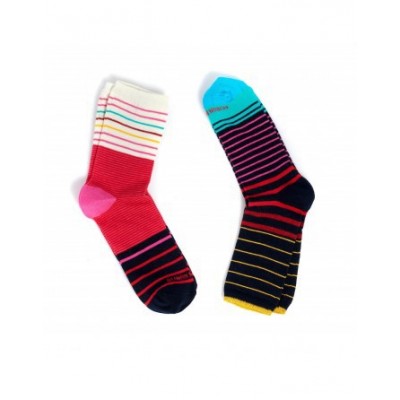 deux chaussettes femme de la gamme Ruban rouge
