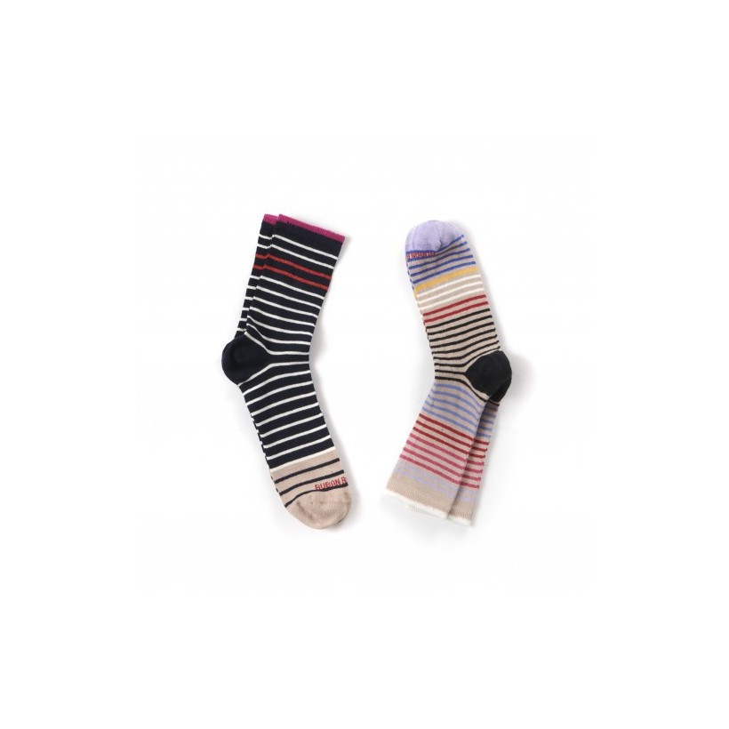 deux chaussettes femme deux chaussettes femme