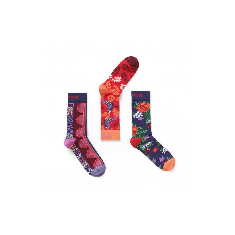 3 chaussettes Tahiti 3 chaussettes Tahiti