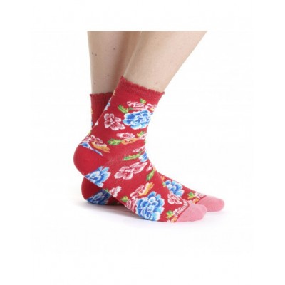 mi chaussette rouge femme