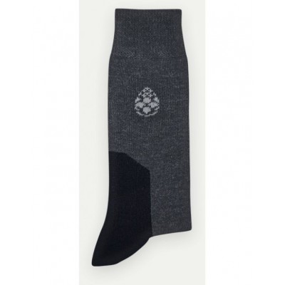 Chaussette laine grand froid anthracite