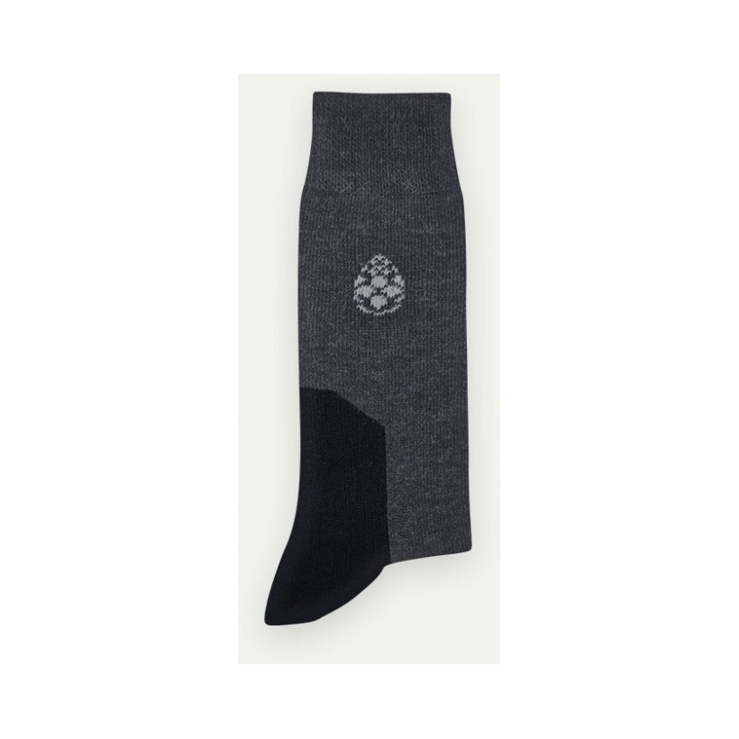 Chaussette laine grand froid anthracite