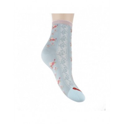 chaussette bleu