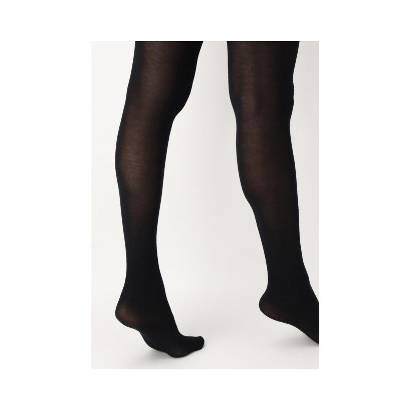 collant noir pointe