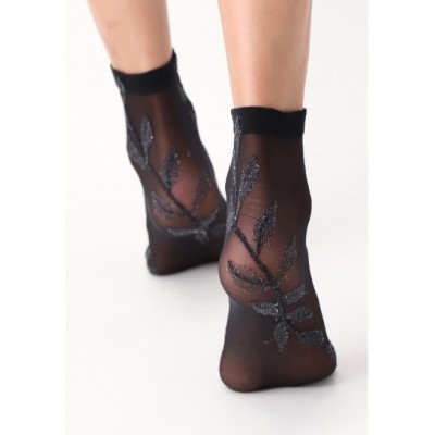chaussette motif vue talons
