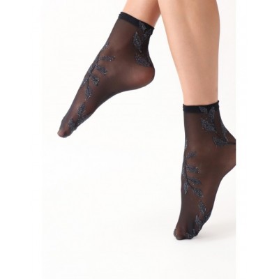 chaussette motif pointe