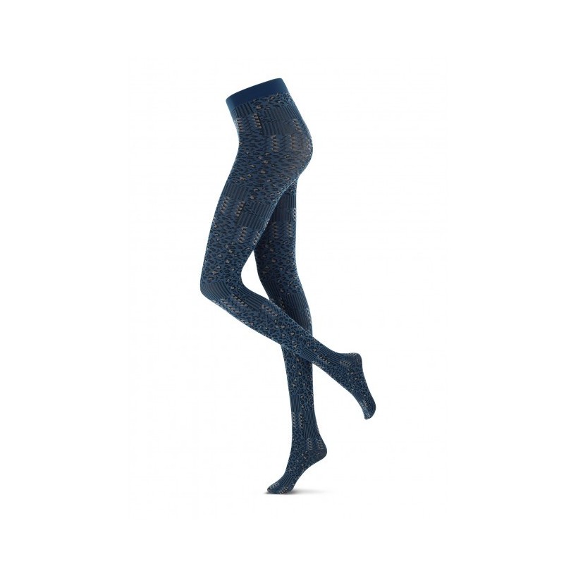 collant couleur cobalt debout collant couleur cobalt debout