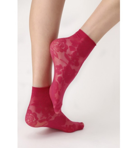 chaussettes fuchsia
