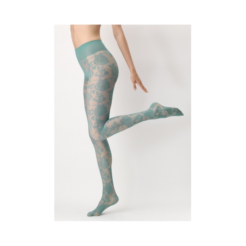 collant dentelle jade main qui vas toucher le genou plié collant dentelle jade main qui vas toucher le genou plié