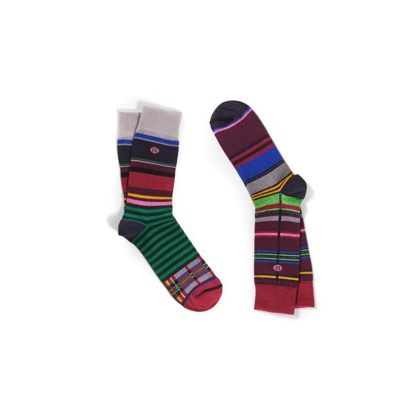 2 paires de chaussettes new rayures 2 paires de chaussettes new rayures