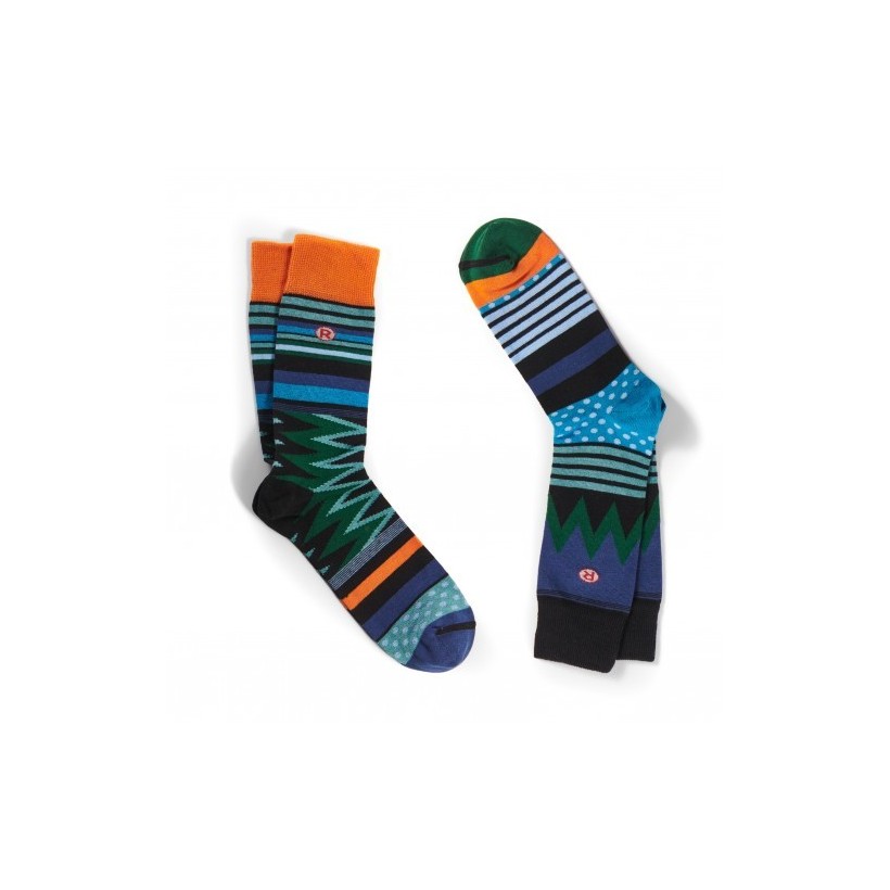 2 paires de chaussettes zig zag 2 paires de chaussettes zig zag