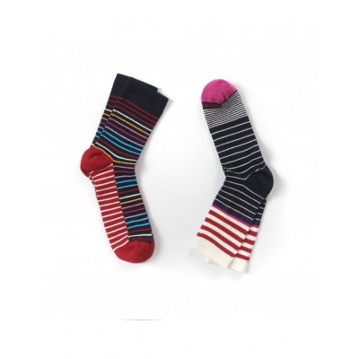 Deux chaussettes Pampelonne marque Ruban Rouge