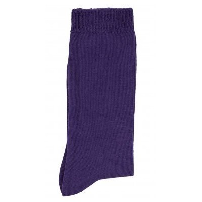 chaussette unis violet