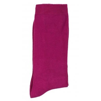 chaussette unis rose