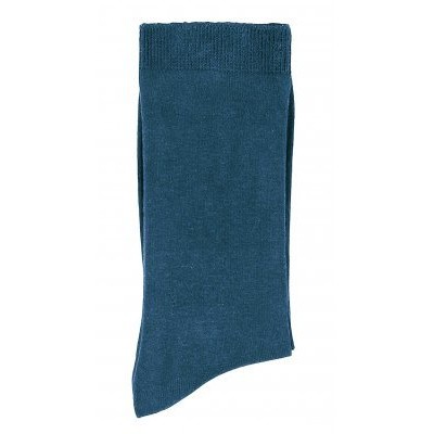 chaussette unis bleu marine