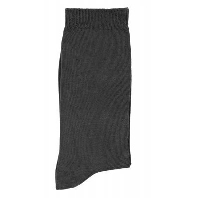 chaussette unis anthracite