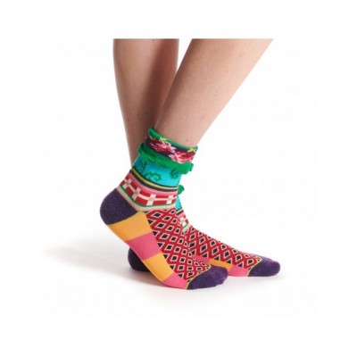 chaussette revers en coton