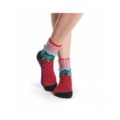 chaussette revers femme