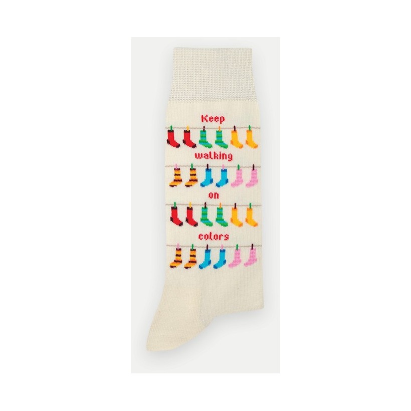 chaussettes keep walking marque POM DE PIN chaussettes keep walking marque POM DE PIN