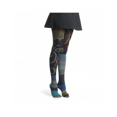 Collant asymétriques arabesques marque FIL DE JOIE