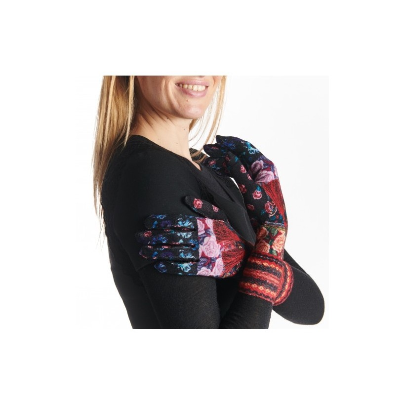 Gant bambou imprimé Persan marque Dub & Drino Gant bambou imprimé Persan marque Dub & Drino