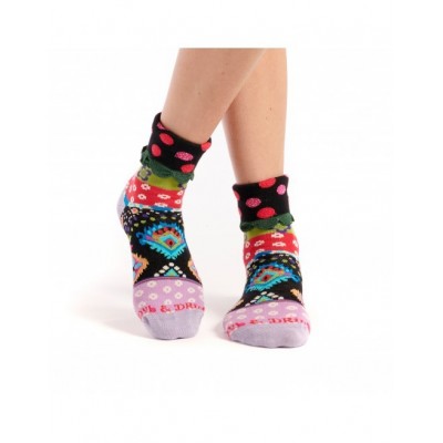 Chaussette revers ethno wild marque Dub & Drino