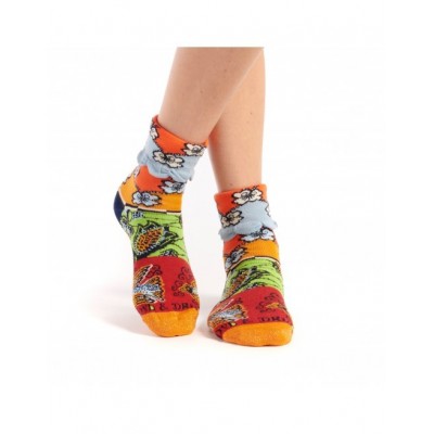 Chaussette revers colibri wax marque Dub & Drino