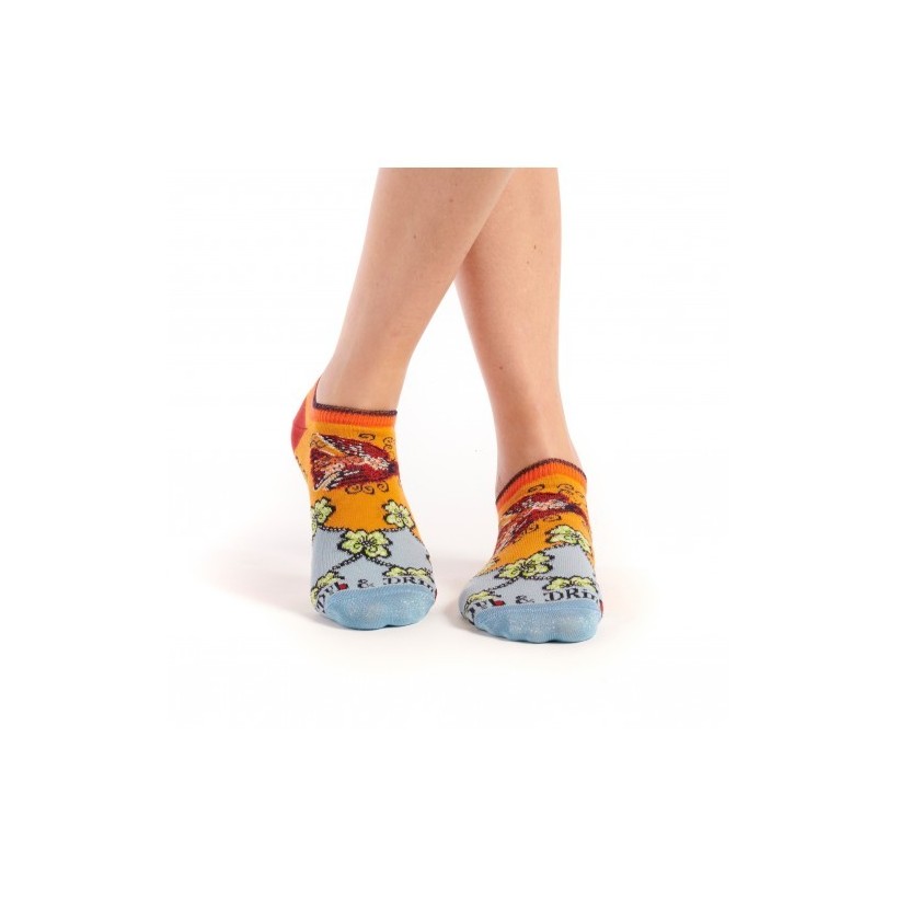Socquette ultracourte colibri wax marque Dub & Drino Socquette ultracourte colibri wax marque Dub & Drino
