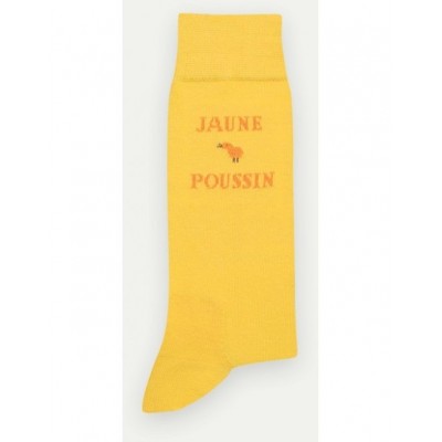 chaussette jaune poussin Marque Pom De Pin