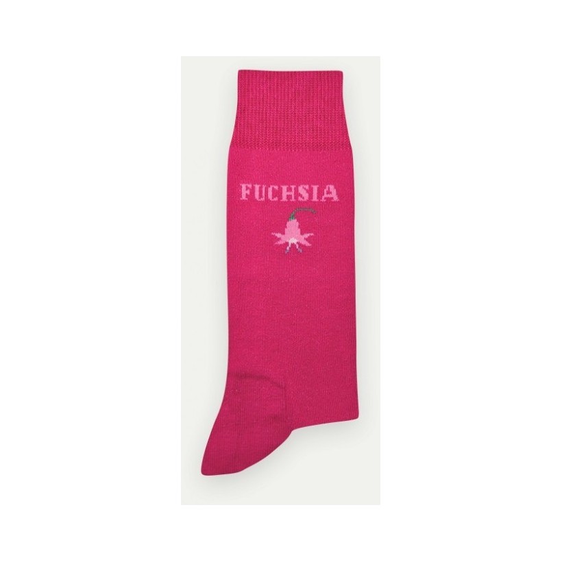 chaussette fuchsia Marque Pom De Pin