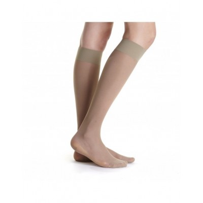 Mi-bas femme à compression graduelle marque Elly