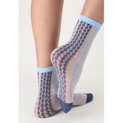 Chaussette Lily ciel marque Oroblu