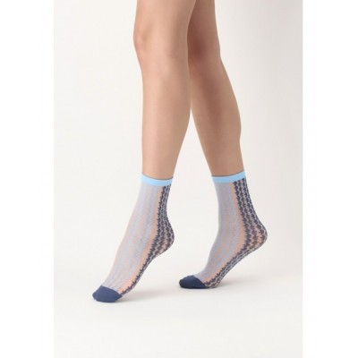 Chaussette Lily ciel marque Oroblu