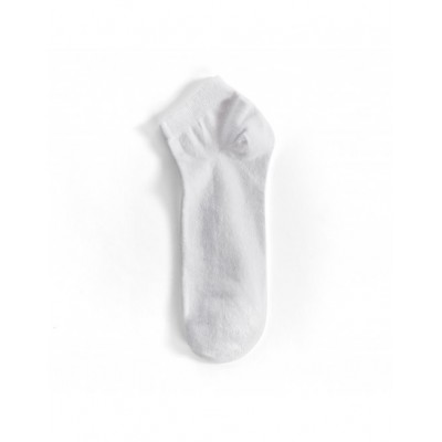 Socquette ultra courte homme en coton mélangé blanc marque DUB