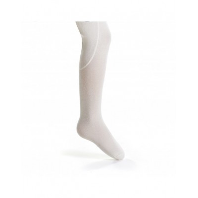 Collant enfant uni coton majoritaire couleur écru