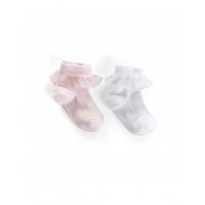 lot de 2 paires de chaussettes cérémonie pour bébé marque DUB