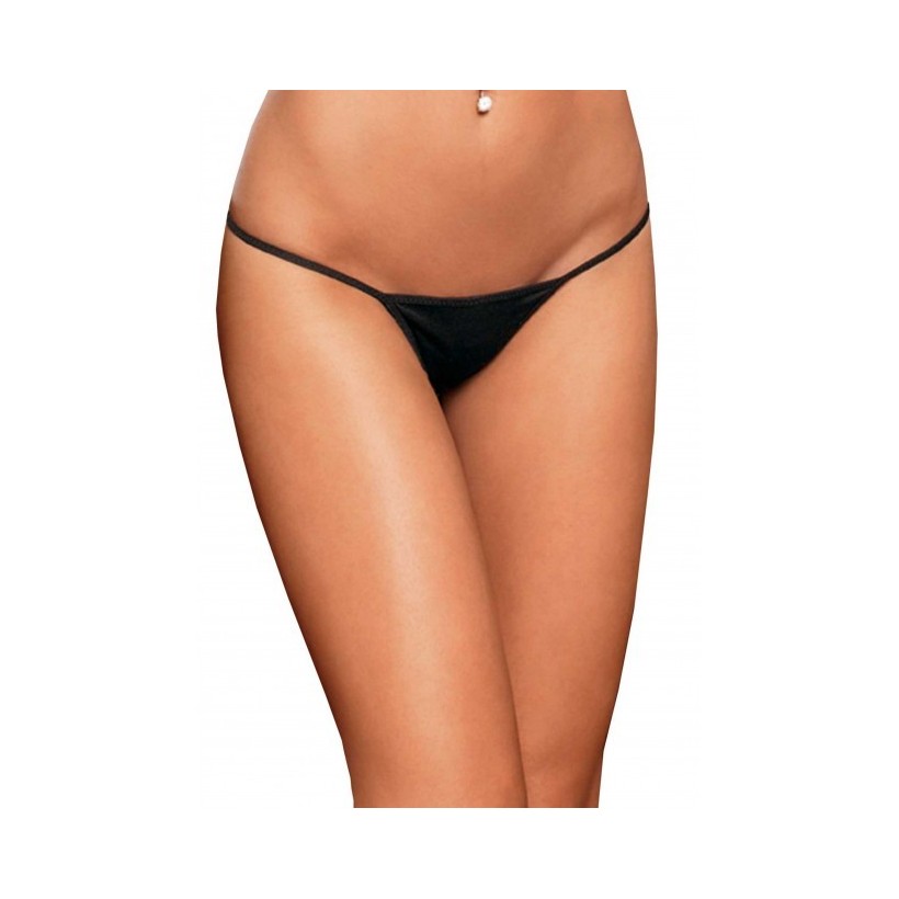 String couleur de Leg Avenue noir String couleur de Leg Avenue noir